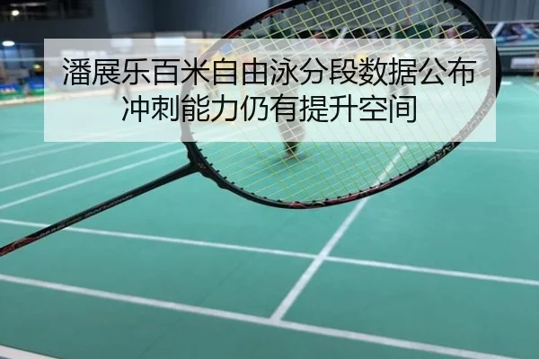 潘展乐百米自由泳分段数据公布 冲刺能力仍有提升空间